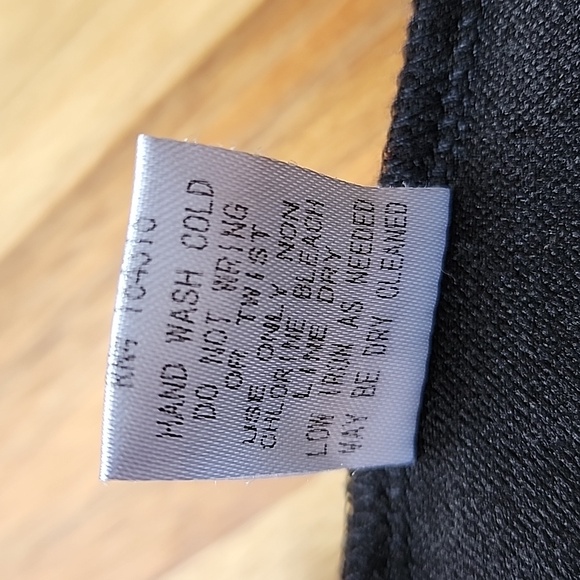 NWOT Mimosa black bustier corset crop top size L - Picture 9 of 9